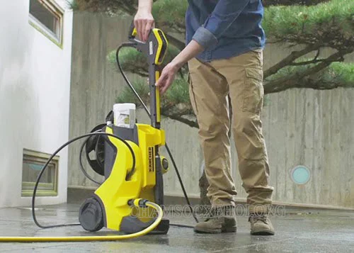 những lỗi khi sử dụng máy rửa xe Karcher