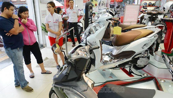 Chi tiết về thủ tục mua xe máy trả góp của Honda 2020