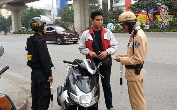 đi xe không chính chủ