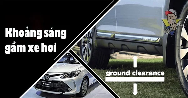 khoảng sáng gầm xe vios 2021