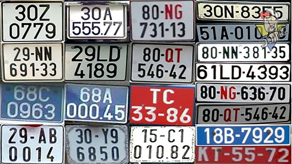 ý nghĩa biển số xe 5 số 2020