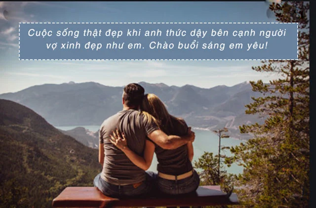 Tin nhắn chúc vợ buổi sáng tràn ngập yêu thương