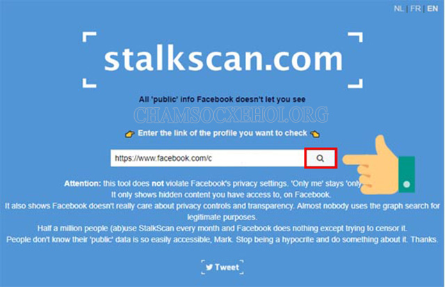 Công cụ Stalkscan