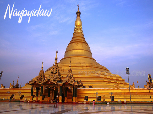 Những ngôi chùa hoành tráng tại Myanmar