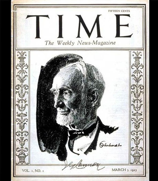 Tạp chí Times số đầu tiên được phát hành năm 1923