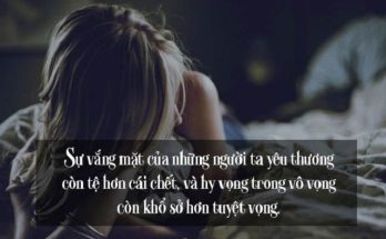 stt thất vọng 1 người