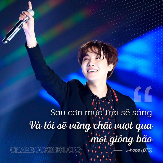 Câu nói của J-Hope truyền cảm hứng trong cuộc sống