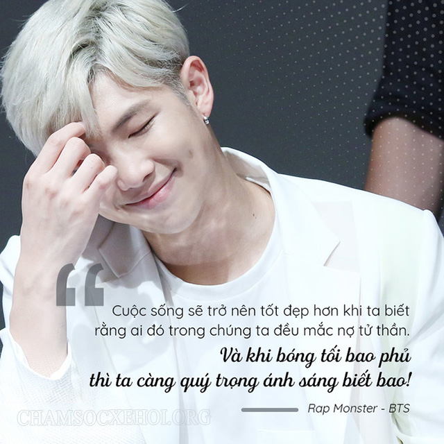Câu nói hay truyền cảm hứng của RM BTS