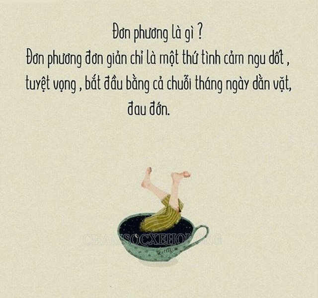 Câu nói về tình yêu của những người đơn phương