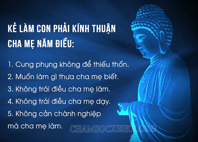 Lời Phật dạy hay nhất về đạo hiếu với cha mẹ
