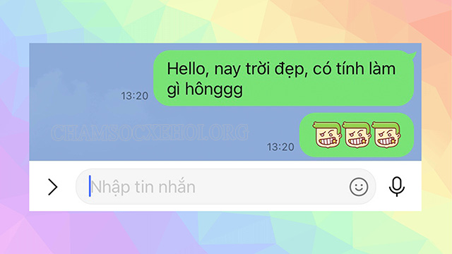 Gửi đến crush tin nhắn ngắn gọn thêm chút hài hước