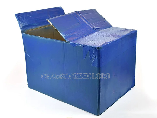Sơn bên ngoài hộp nếu bạn muốn