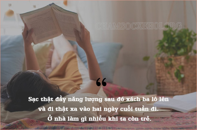 STT ngày cuối tuần tận hưởng, giải phóng bản thân