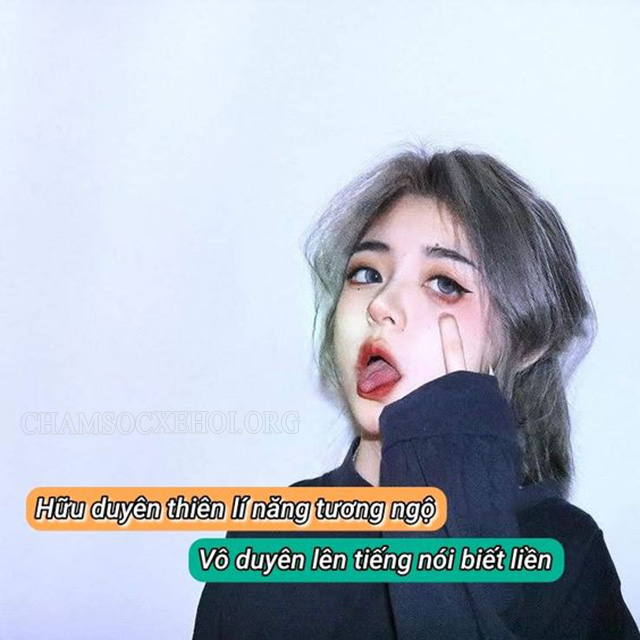 Status khịa đứa mình ghét chất hơn nước cất