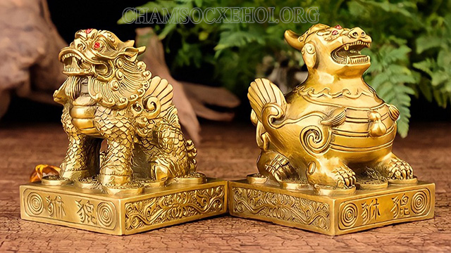 Trưng bày vật phẩm phong thủy để giải vận đen, chiêu may mắn