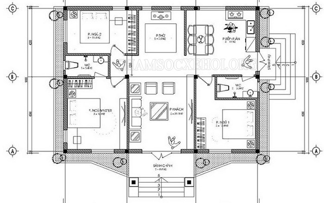 Lựa chọn mẫu thiết kế nhà cấp 4 phù hợp với diện tích 120m²