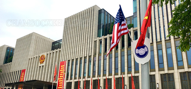  Tại Thủ đô Hà Nội có tổng cộng 78 trụ sở Đại sứ quán nước ngoài
