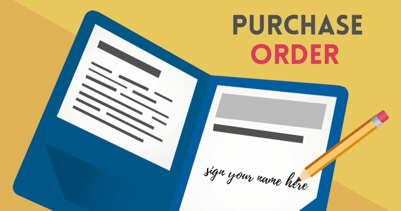 Purchase order là hình thức yêu cầu mua hàng từ một nhà cung cấp