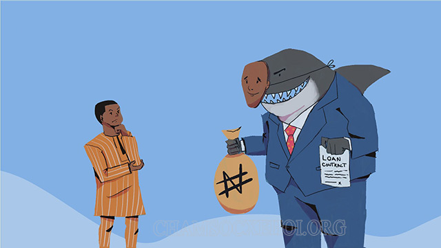 Loan shark là tên gọi đối với “người cho vay nặng lãi”