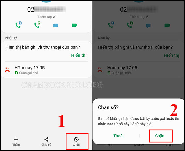 Cách chặn YUND trên Android