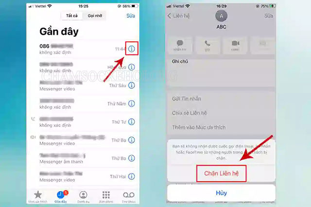 Cách chặn YUND trên Iphone