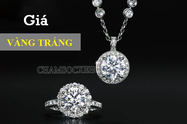Giá vàng trắng được cập nhật mỗi ngày