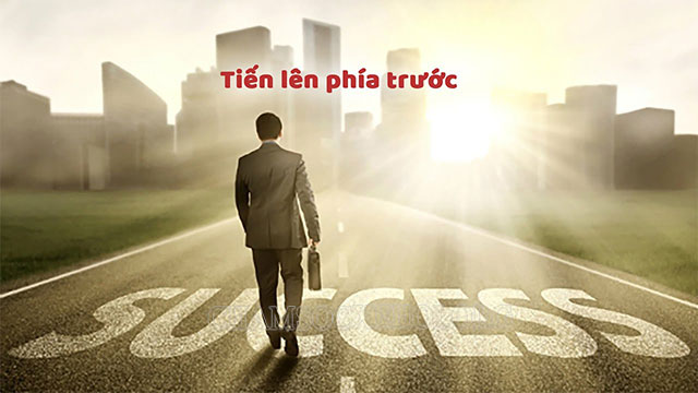 “Move on” nghĩa là tiến lên phía trước