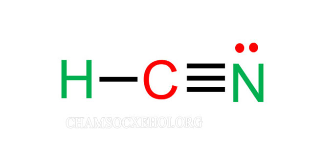 Công thức hóa học của khí độc hydro cyanide