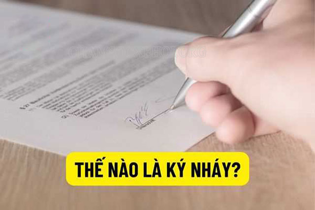 Ký nháy là gì?